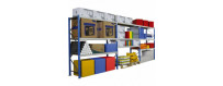 Plateforme et rayonnage