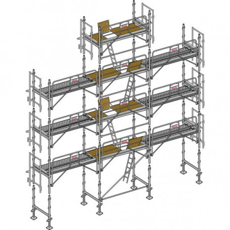 Échafaudage Aéris 45 - 88 m²