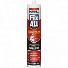 Mastic colle polymère Fix All High Tack